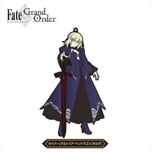 Fate/Grand Order ノンデフォルメ ラバーストラップ Vol.2 セイバー/アルトリア・ペンドラゴン〔オルタ〕