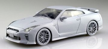 1/32 日産 GT-R（ブリリアントホワイトパール ） ザ★スナップキット 07-B